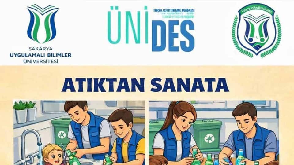 İyilik Gönüllüleri'nin 'Atıktan Sanata' Projesi ÜNİDES Programında Destek Buldu