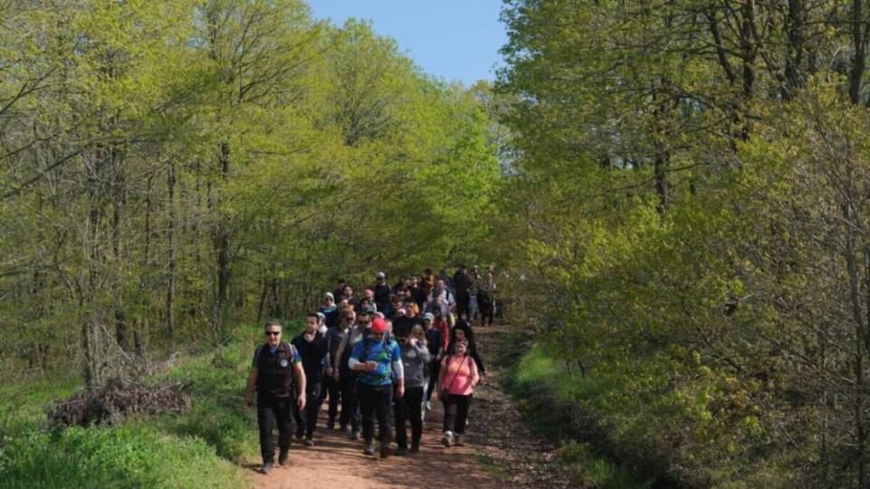 Sakarya’da Bahar Doğa Yürüyüşleri Göktepe ve Kömürlük Parkurunda Başladı