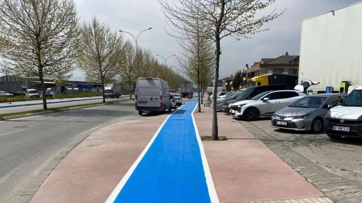 Erenler’de Bisiklet Yollarında Bakım ve Güvenlik Çalışmaları Tamamlandı