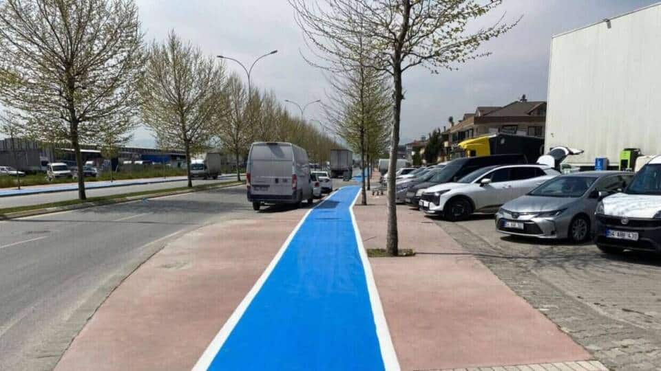 Erenler’de Bisiklet Yollarında Bakım ve Güvenlik Çalışmaları Tamamlandı