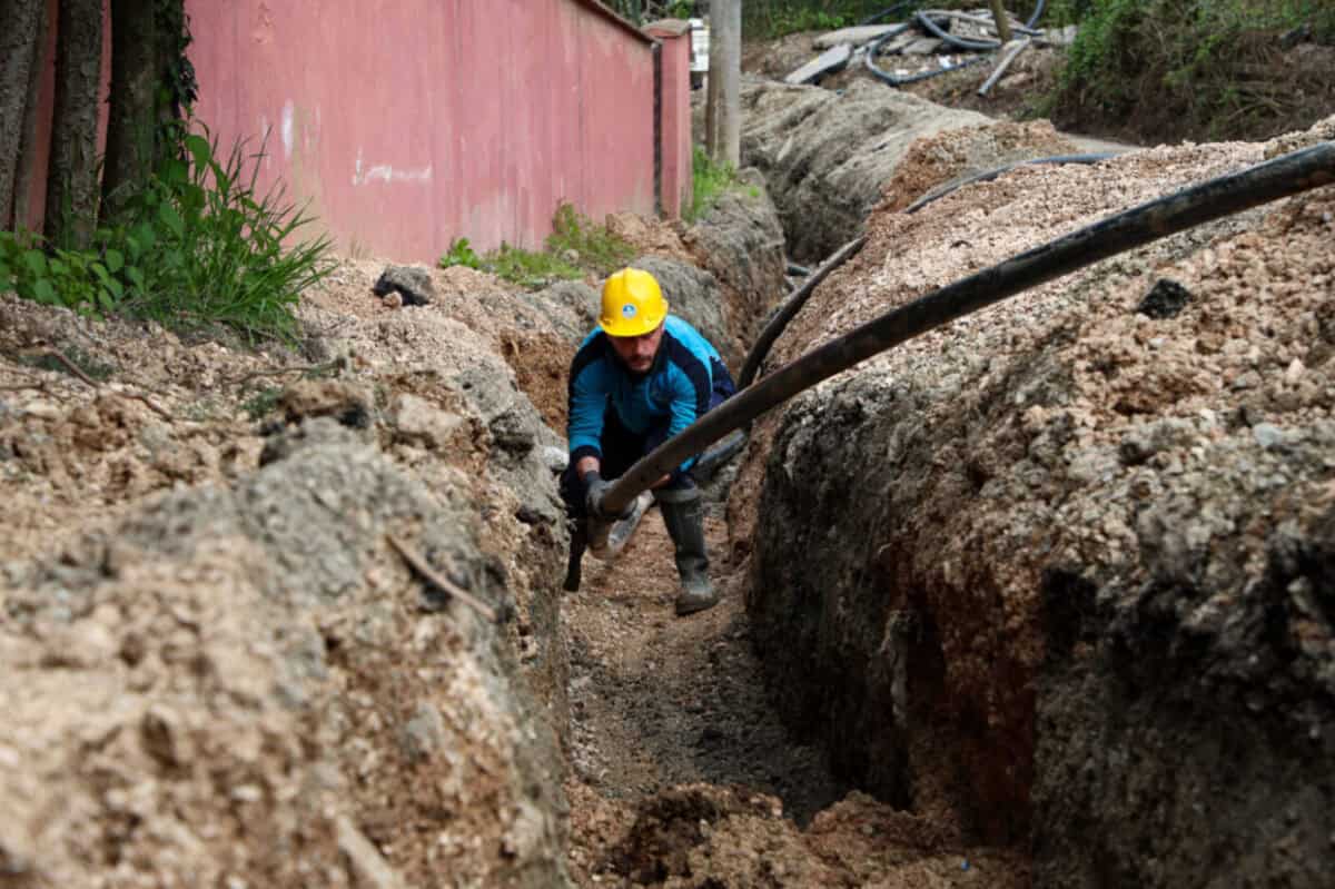 Sapanca Kuruçeşme Mahallesi’nde 1300 Metrelik İçme Suyu Hattı Tamamlandı