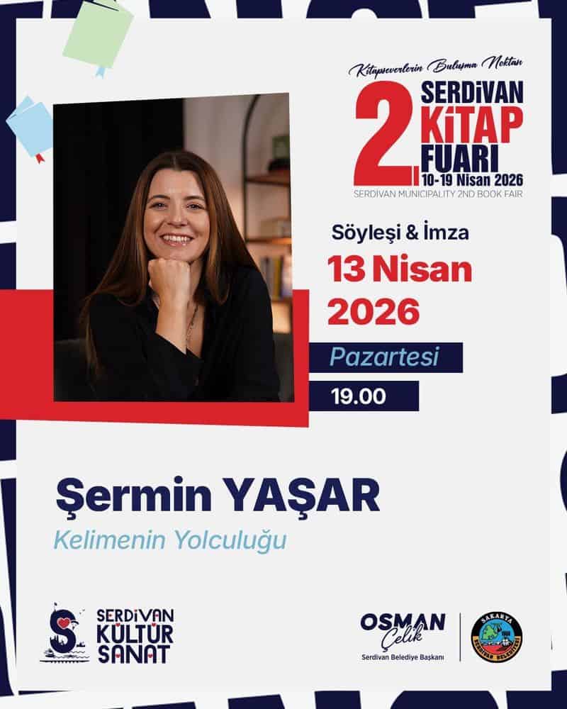 Serdivan 2. Kitap Fuarı’nda 16 Nisan Söyleşileri ve Etkinlik Programı Dikkat Çekiyor