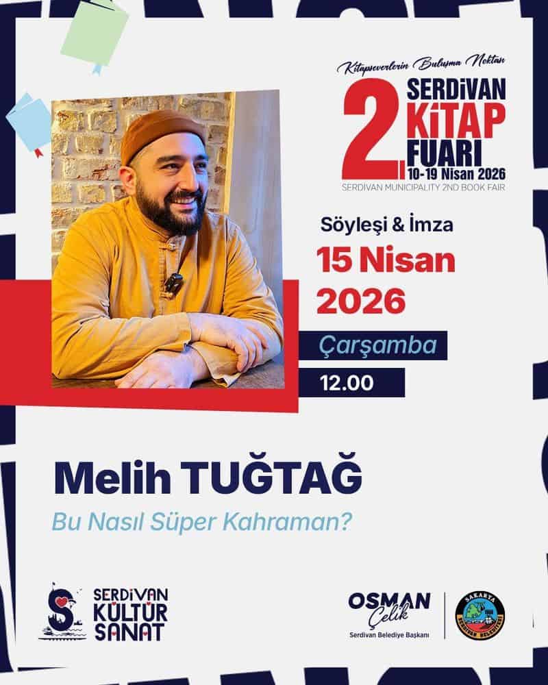 Serdivan 2. Kitap Fuarı’nda Söyleşi ve Atölyelerle Kültür Dolu Günler